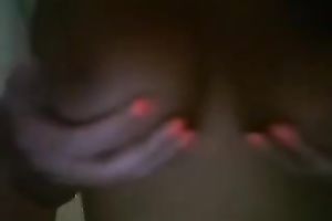 Busty brown skin college BBC slut with her black boyfriend