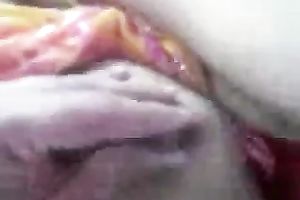 Zealous lewd sweetheart flashed her natural melons on camera