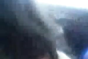 Zealous lewd sweetheart flashed her natural melons on camera