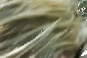 Auburn cute recent hotwife with flushing cheeks enjoyed engulfing lollicock