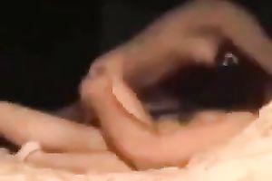 My buxom black haired gal knows how to jump on my pecker perfectly well