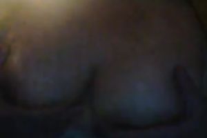 My large boobed cheating wife likes to squeeze her swollen nipps