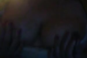 My large boobed cheating wife likes to squeeze her swollen nipps