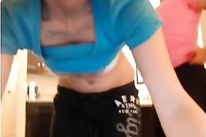 Me and my girlfriend compare the size of our large pantoons