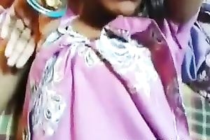 Mesmerizing and shy Desi cutie fucked on home POV video