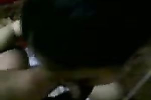 Sexy gorgeous and sexy non-professional Indian brunette hair in white underware gives BJ