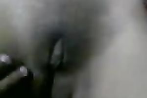 Sexy gorgeous and sexy non-professional Indian brunette hair in white underware gives BJ