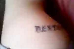 Enjoying lewd golden-haired Married slut of my neighbour in my bedroom