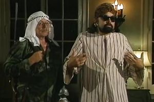 Cute golden-haired retro Married slut takes a spunk flow in the throat after sex