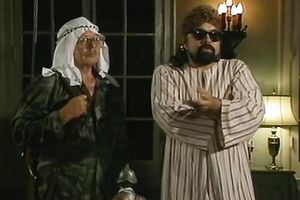 Cute golden-haired retro Married slut takes a spunk flow in the throat after sex