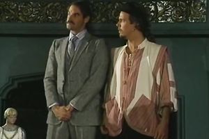 Cute golden-haired retro Married slut takes a spunk flow in the throat after sex