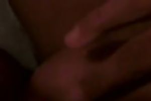 My ex-girlfriend made a consummate self taped movie of her bathroom solo