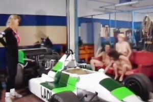 Two horny and hawt golden-haired chicks loved to share one knob