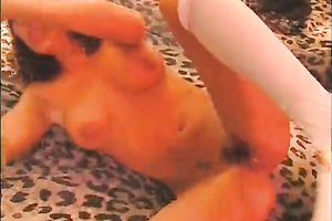 Slutty party babe with large bra buddies gets here taut asshole screwed hard