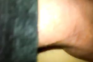 Groping the moist ass of my girlfriend and flashing her love tunnel on livecam