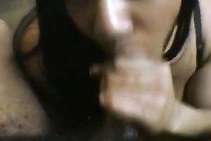 My hawt brown skin girlfriend swallows cum after fellatio
