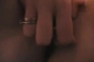 Amateur buxom wife in cop uniform went solo to fuck her juicy pussy with dildo