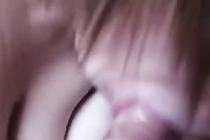 My large boobed horny white wife knows how to give excellent head