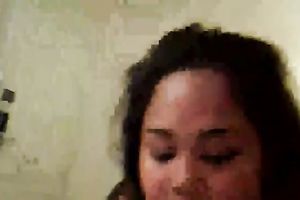 Cum-addicted Asian bimbo gives me an fantastic oral stimulation