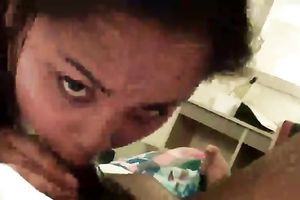 Cum-addicted Asian bimbo gives me an fantastic oral stimulation