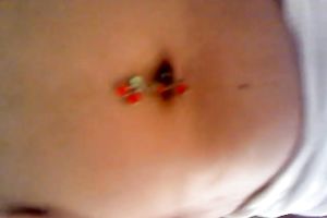 Awesome hot shower solo show performed by buxom glamorous sweetheart