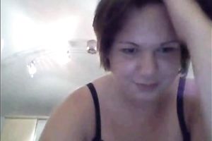 Sassy big beautiful woman cam sweetheart from Russia shows off her love bubbles and chocolate hole