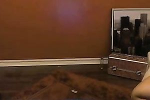 Cute college hotwife with large natural mangos is chatting with me