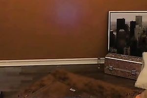 Cute college hotwife with large natural mangos is chatting with me