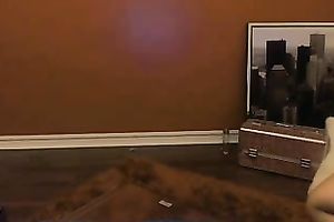 Cute college hotwife with large natural mangos is chatting with me