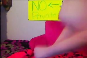 Tasty looking blond mother I'd like to fuck teases me with her body and masturbates