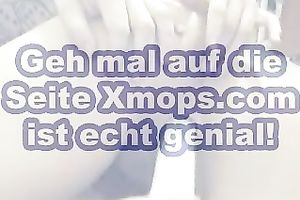 Pallid nympho with quite precious bum got her holes fucked with a sex toy