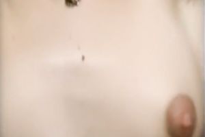 Naughty white curvy golden-haired lady flashes her cunt on the sofa