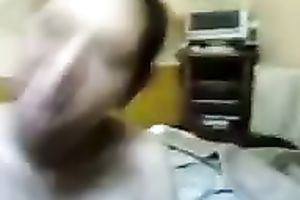 Fat girlfriend rubs her thick greasy bawdy cleft in front of me