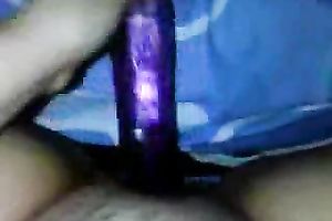 I am dildoing myself with a fake penis and filming POV