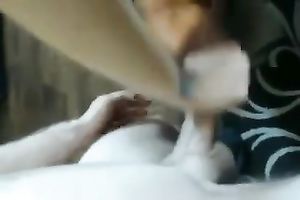 Alluring BBC slut engulfing solid jock deepthroat in POV movie scene