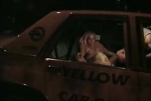 Horny and excited sluts with good butts have pleasure in the car