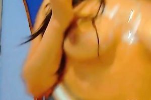 Eighteen year old perverted chick likes to engulf large things