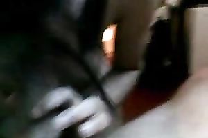 Young petite Asian coed babe sucks my huge jock and takes mouthful