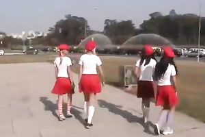 Filthy masked brunette hair want to play in dirty games with stud