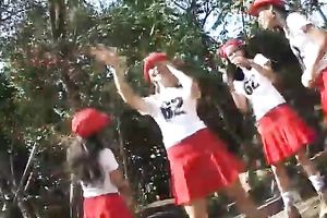 Filthy masked brunette hair want to play in dirty games with stud