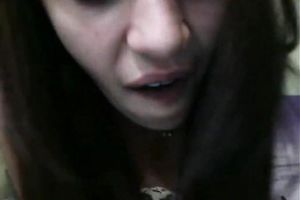 Young Latina livecam doxy shoves sharpie up her backdoor