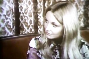 Busty golden-haired head sex doll pokes her sexy face hole with fascinating peter