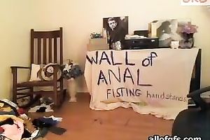 Beautiful dark brown dirty slut wife with large breasts and tight gazoo