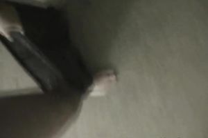 Skinny golden-haired gives head to a chap and welcomes his prick in her vag