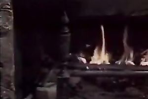 Nice oral-service from perverted and lustful golden-haired babe in her bedroom