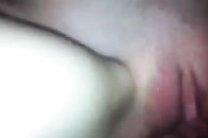 Pallid honey with excitement took my friend's unyielding knob in her backdoor