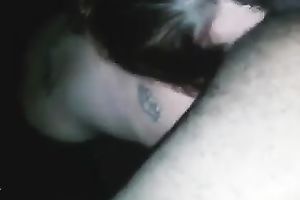 Cheap lusty non-professional white bitch was mouthfucked rather hard by my ally