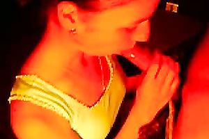 Girlfriend's lusty thirty years old aunt gives me wonderful oral-service