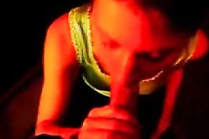 Girlfriend's lusty thirty years old aunt gives me wonderful oral-service