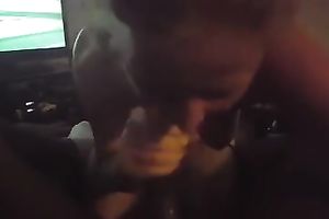 Amateur hot dark haired wife of my buddy worked on his meaty dong